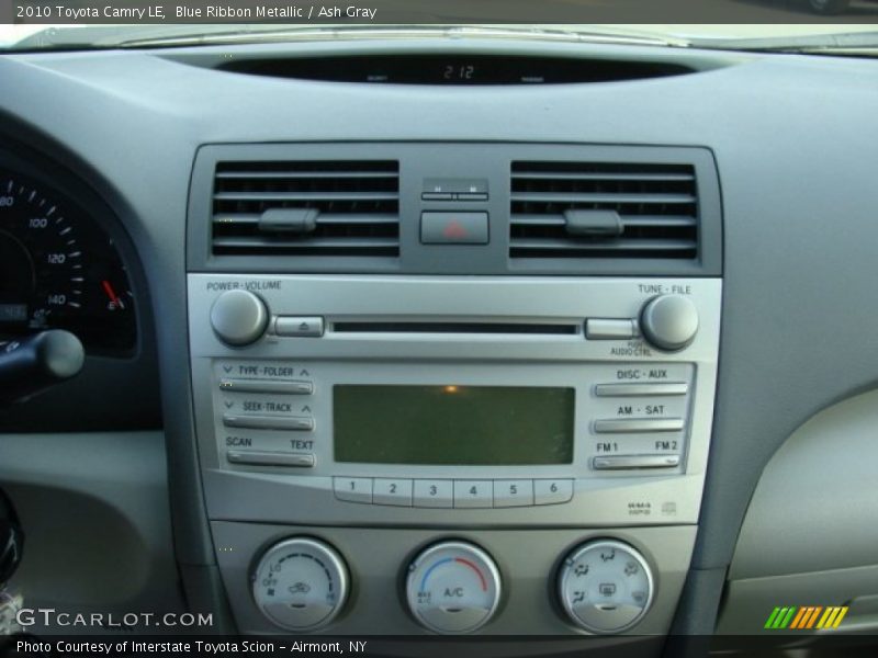 Blue Ribbon Metallic / Ash Gray 2010 Toyota Camry LE