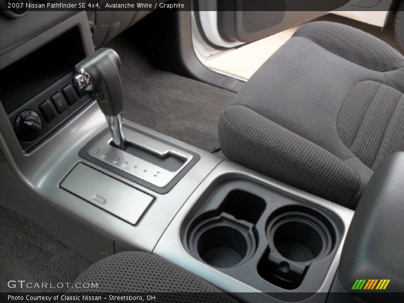 Avalanche White / Graphite 2007 Nissan Pathfinder SE 4x4