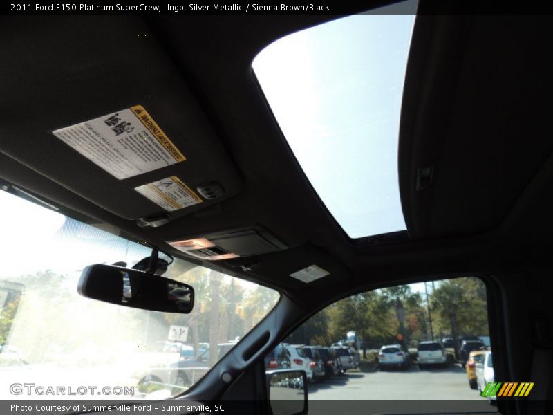 Ingot Silver Metallic / Sienna Brown/Black 2011 Ford F150 Platinum SuperCrew