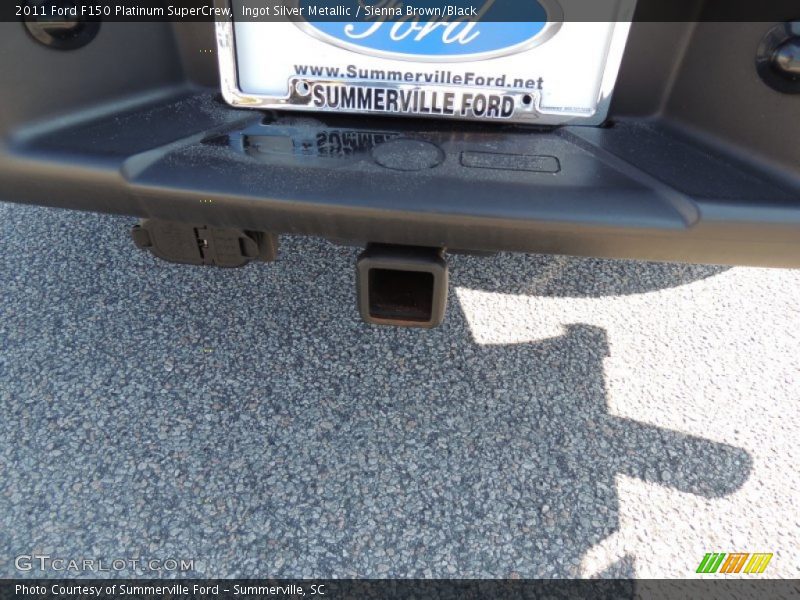 Ingot Silver Metallic / Sienna Brown/Black 2011 Ford F150 Platinum SuperCrew