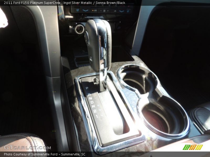 Ingot Silver Metallic / Sienna Brown/Black 2011 Ford F150 Platinum SuperCrew