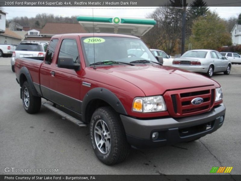 Redfire Metallic / Medium Dark Flint 2006 Ford Ranger FX4 SuperCab 4x4