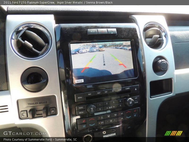 Ingot Silver Metallic / Sienna Brown/Black 2011 Ford F150 Platinum SuperCrew