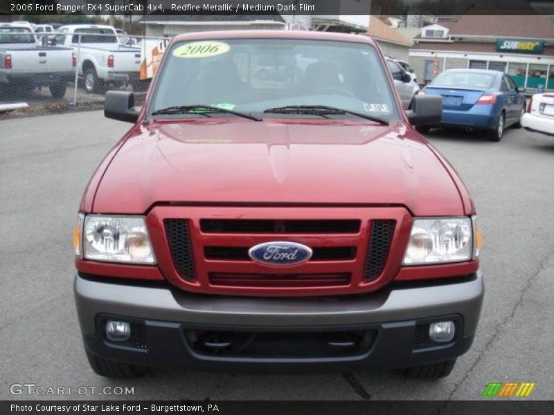 Redfire Metallic / Medium Dark Flint 2006 Ford Ranger FX4 SuperCab 4x4