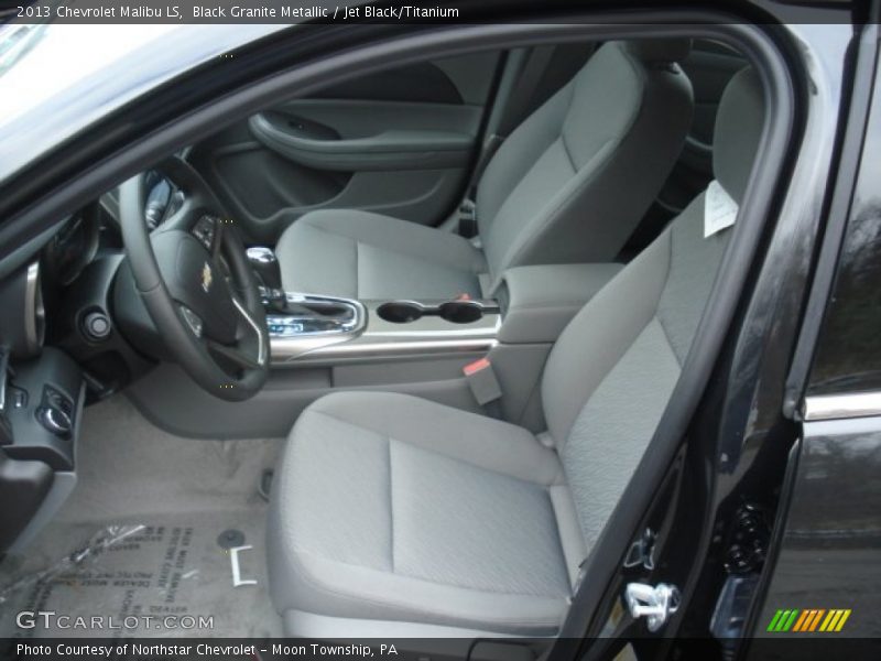 Black Granite Metallic / Jet Black/Titanium 2013 Chevrolet Malibu LS