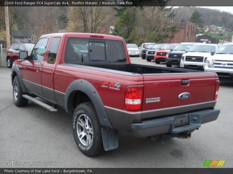 Redfire Metallic / Medium Dark Flint 2006 Ford Ranger FX4 SuperCab 4x4