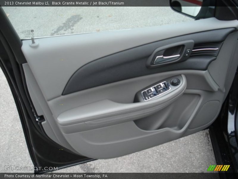 Black Granite Metallic / Jet Black/Titanium 2013 Chevrolet Malibu LS