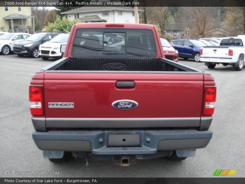Redfire Metallic / Medium Dark Flint 2006 Ford Ranger FX4 SuperCab 4x4