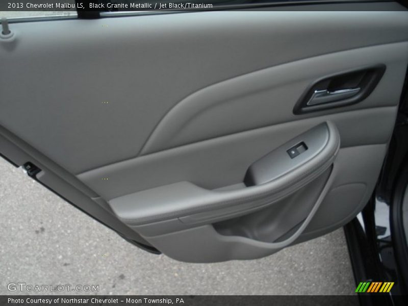 Black Granite Metallic / Jet Black/Titanium 2013 Chevrolet Malibu LS
