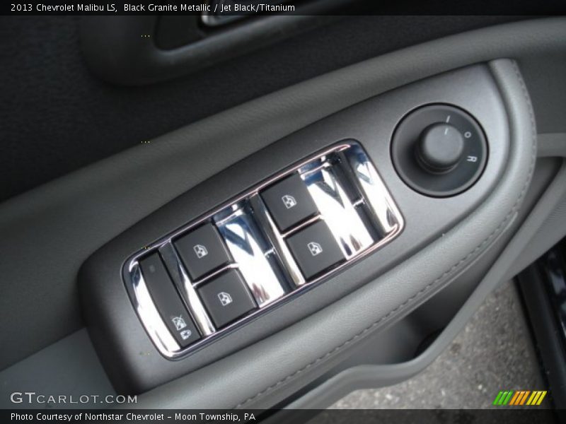 Black Granite Metallic / Jet Black/Titanium 2013 Chevrolet Malibu LS