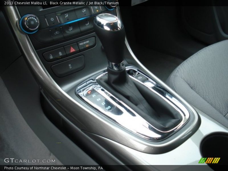 Black Granite Metallic / Jet Black/Titanium 2013 Chevrolet Malibu LS