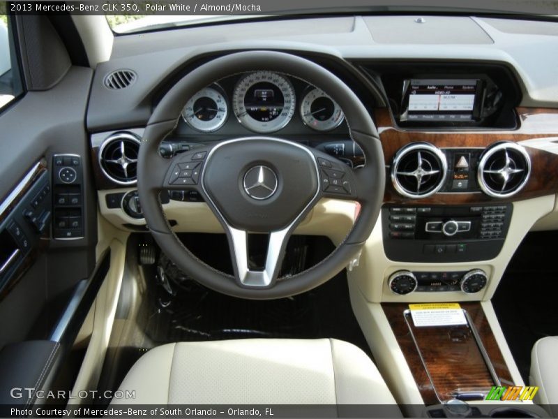 Dashboard of 2013 GLK 350