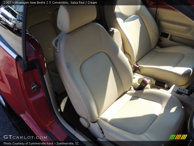 Salsa Red / Cream 2007 Volkswagen New Beetle 2.5 Convertible