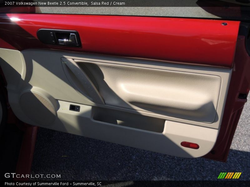 Salsa Red / Cream 2007 Volkswagen New Beetle 2.5 Convertible