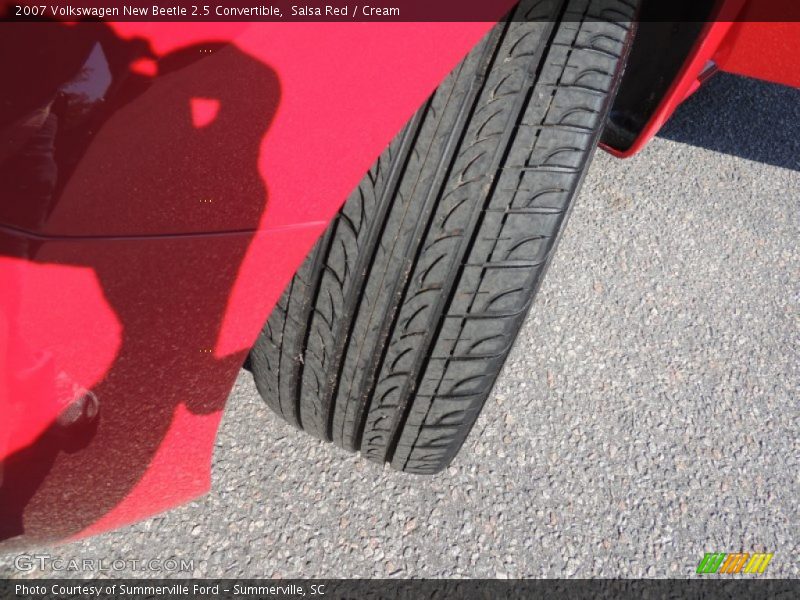 Salsa Red / Cream 2007 Volkswagen New Beetle 2.5 Convertible