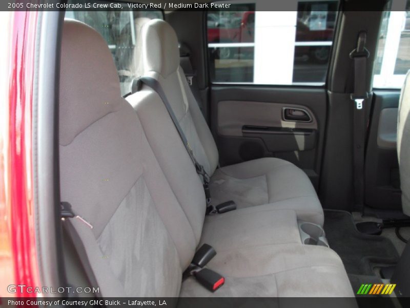 Victory Red / Medium Dark Pewter 2005 Chevrolet Colorado LS Crew Cab
