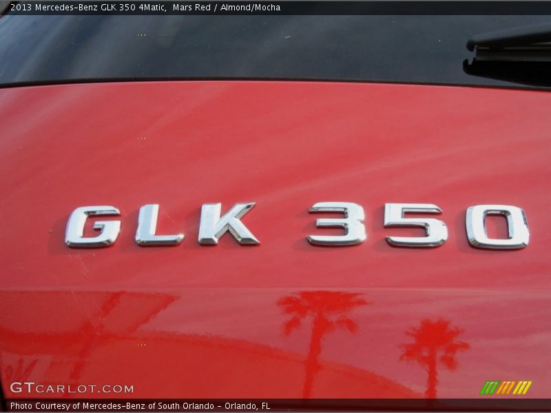 Mars Red / Almond/Mocha 2013 Mercedes-Benz GLK 350 4Matic