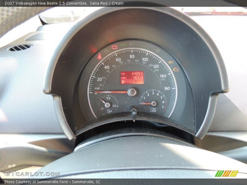 Salsa Red / Cream 2007 Volkswagen New Beetle 2.5 Convertible