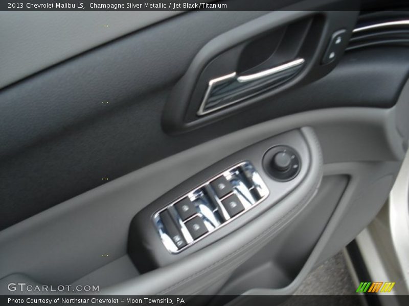 Champagne Silver Metallic / Jet Black/Titanium 2013 Chevrolet Malibu LS
