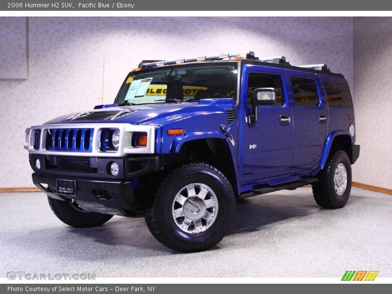 Pacific Blue / Ebony 2006 Hummer H2 SUV