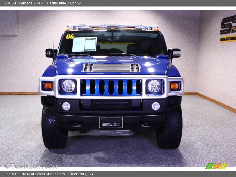 Pacific Blue / Ebony 2006 Hummer H2 SUV
