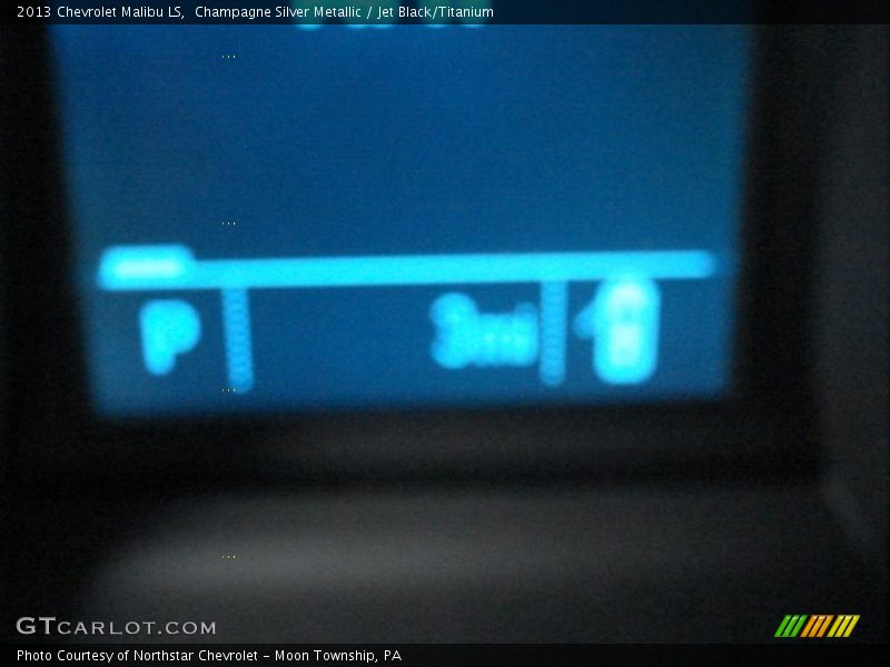 Champagne Silver Metallic / Jet Black/Titanium 2013 Chevrolet Malibu LS