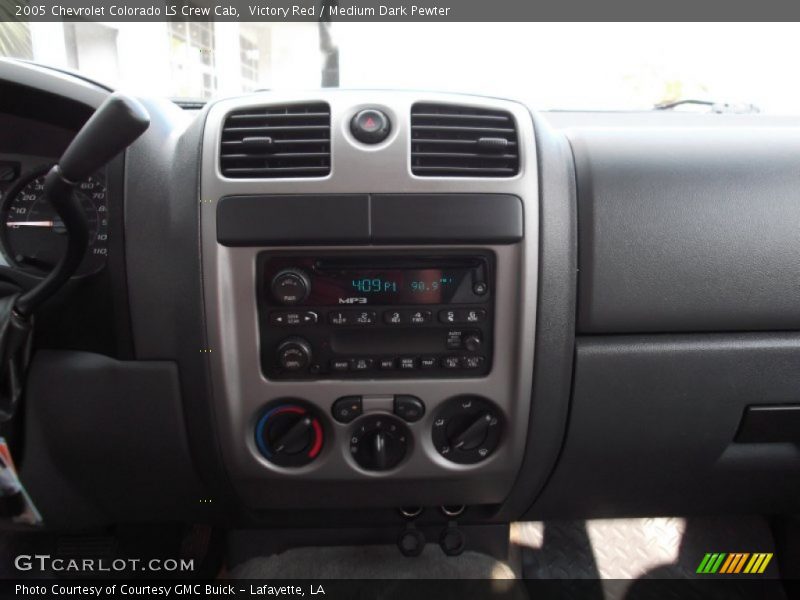 Victory Red / Medium Dark Pewter 2005 Chevrolet Colorado LS Crew Cab