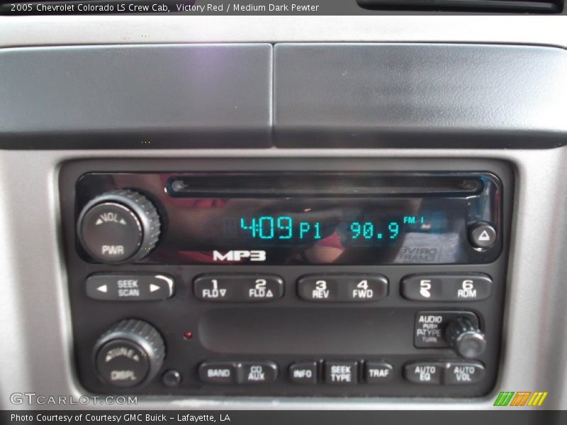 Victory Red / Medium Dark Pewter 2005 Chevrolet Colorado LS Crew Cab