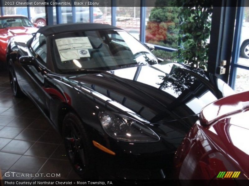 Black / Ebony 2013 Chevrolet Corvette Convertible