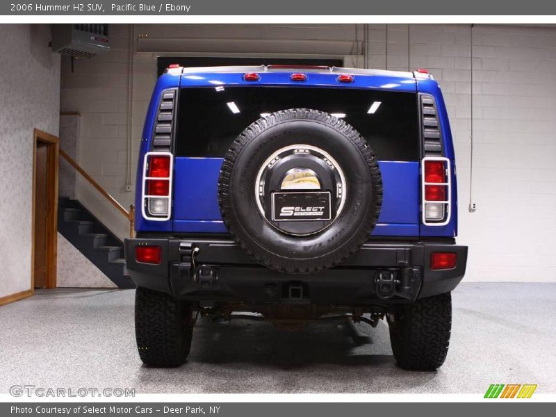 Pacific Blue / Ebony 2006 Hummer H2 SUV