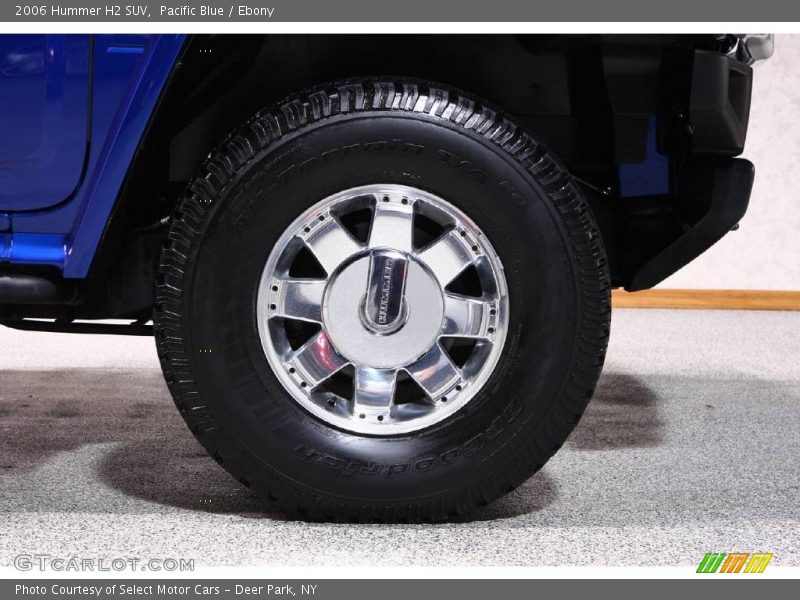 Pacific Blue / Ebony 2006 Hummer H2 SUV