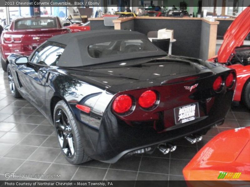 Black / Ebony 2013 Chevrolet Corvette Convertible