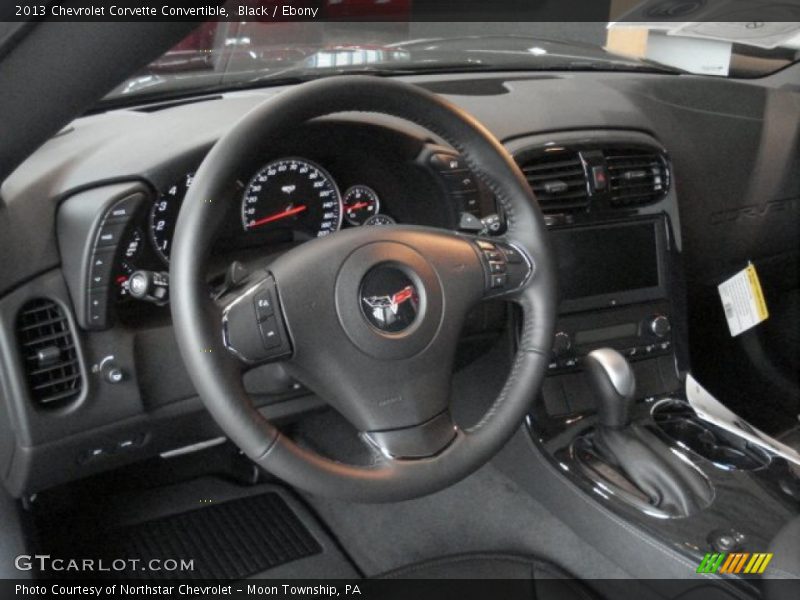 Dashboard of 2013 Corvette Convertible