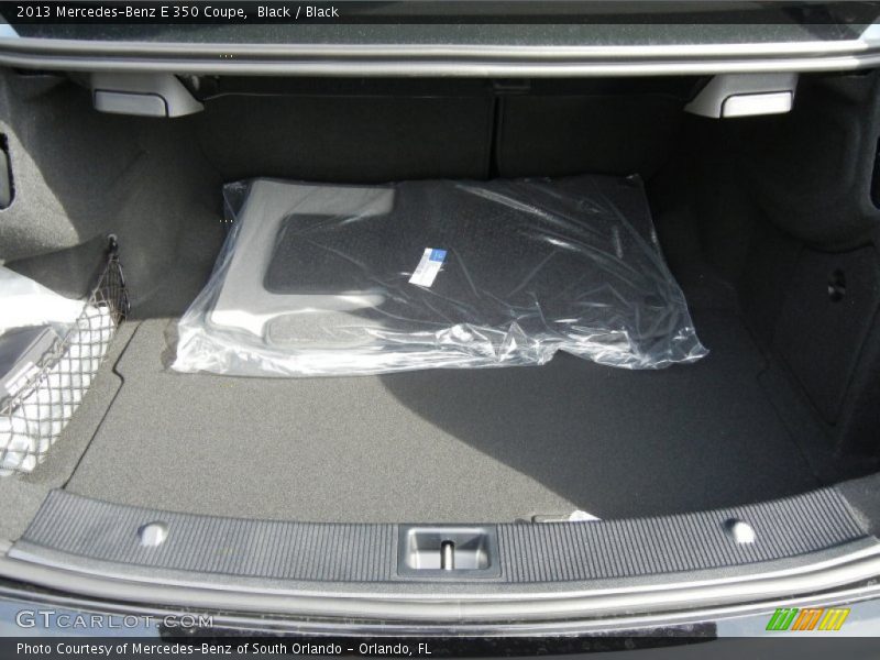 Black / Black 2013 Mercedes-Benz E 350 Coupe