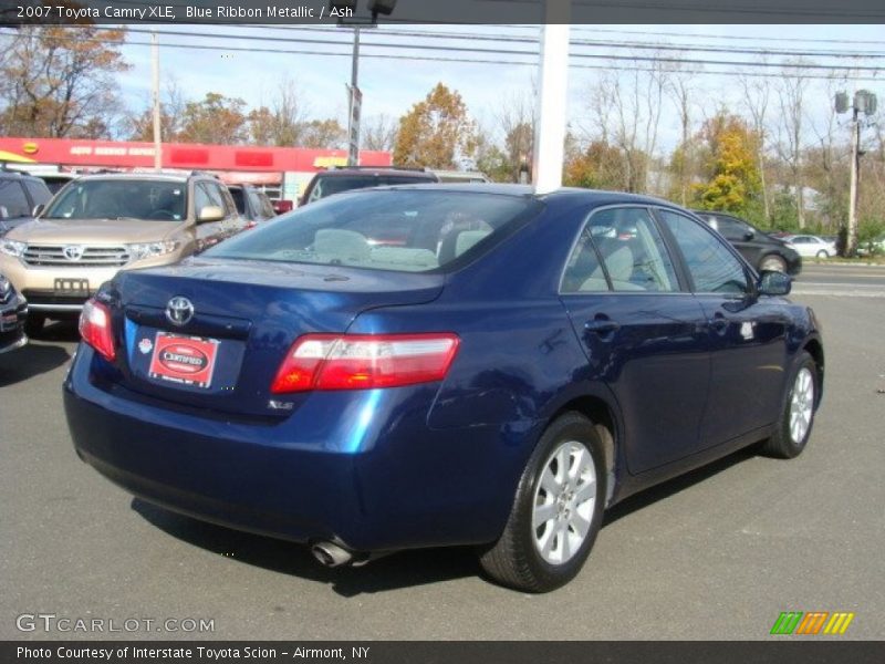 Blue Ribbon Metallic / Ash 2007 Toyota Camry XLE