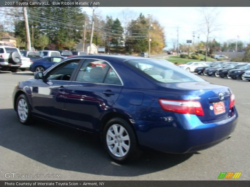 Blue Ribbon Metallic / Ash 2007 Toyota Camry XLE