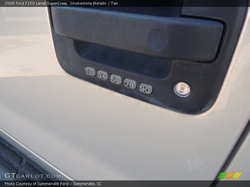 Smokestone Metallic / Tan 2006 Ford F150 Lariat SuperCrew