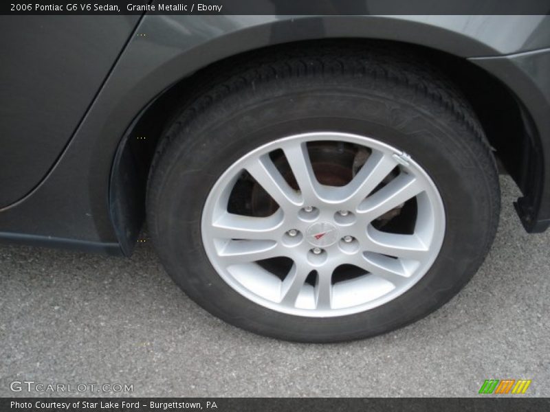 Granite Metallic / Ebony 2006 Pontiac G6 V6 Sedan