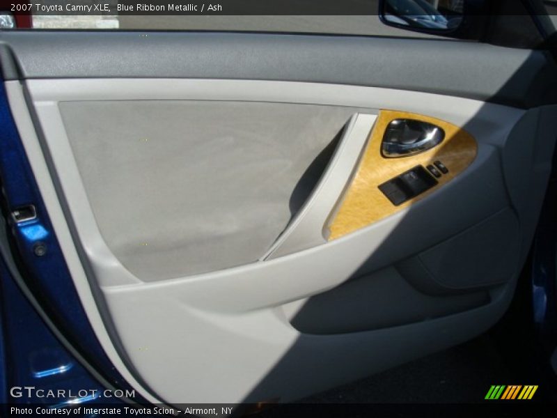 Blue Ribbon Metallic / Ash 2007 Toyota Camry XLE