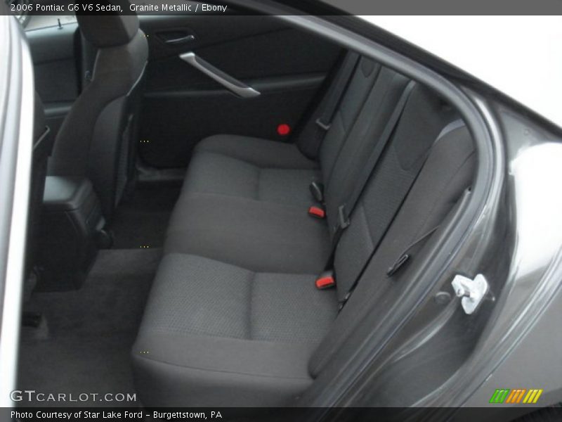 Granite Metallic / Ebony 2006 Pontiac G6 V6 Sedan