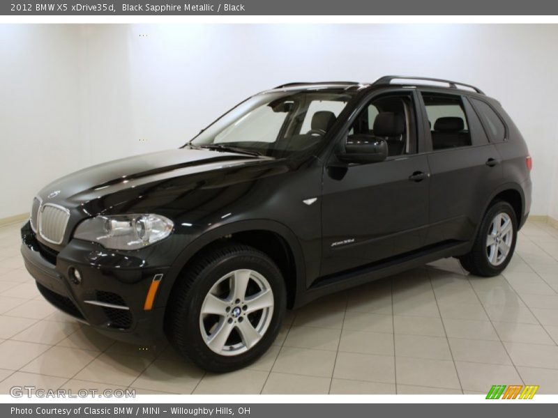 Black Sapphire Metallic / Black 2012 BMW X5 xDrive35d