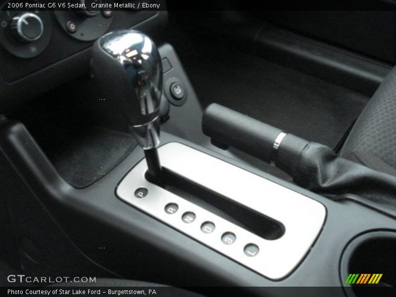 Granite Metallic / Ebony 2006 Pontiac G6 V6 Sedan