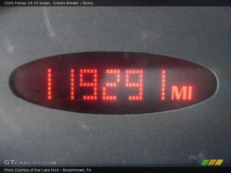 Granite Metallic / Ebony 2006 Pontiac G6 V6 Sedan
