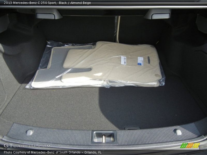 Black / Almond Beige 2013 Mercedes-Benz C 250 Sport