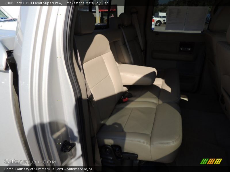 Smokestone Metallic / Tan 2006 Ford F150 Lariat SuperCrew