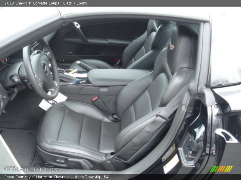 Front Seat of 2013 Corvette Coupe