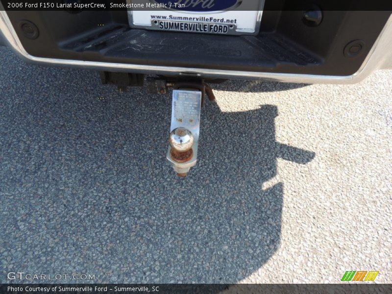 Smokestone Metallic / Tan 2006 Ford F150 Lariat SuperCrew
