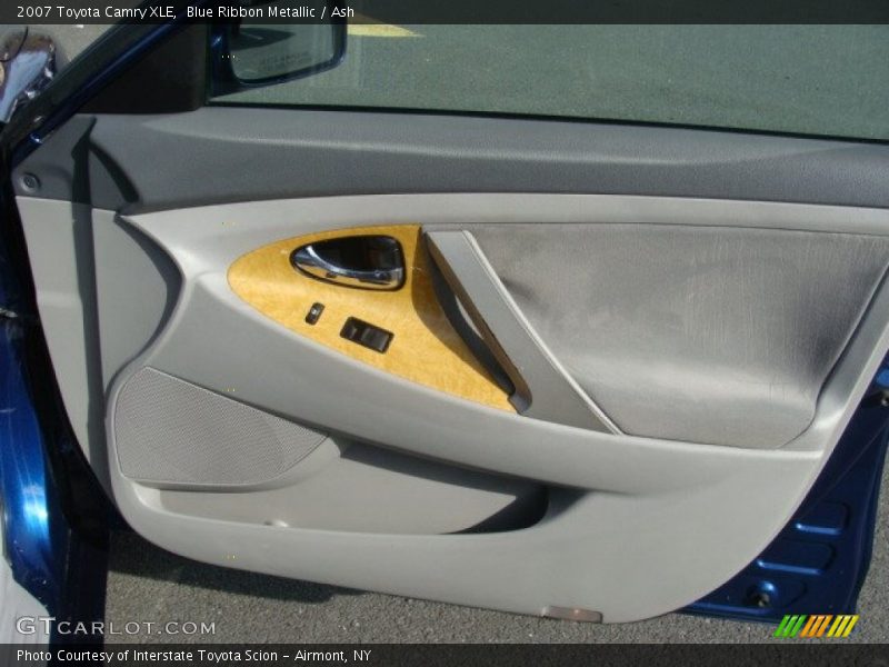 Blue Ribbon Metallic / Ash 2007 Toyota Camry XLE
