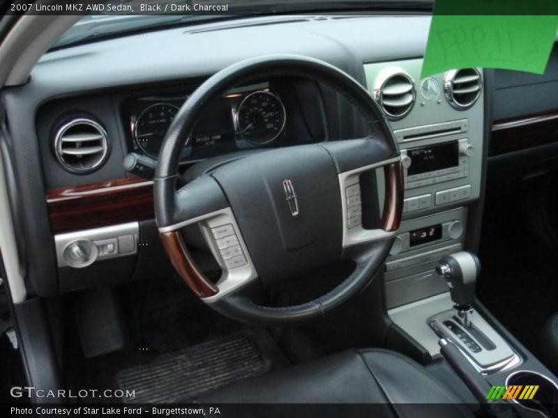 Black / Dark Charcoal 2007 Lincoln MKZ AWD Sedan