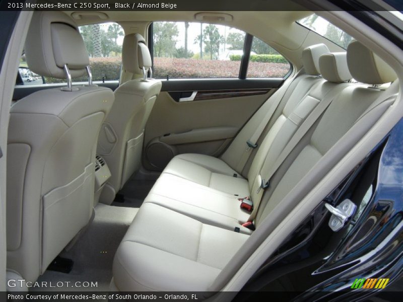 Black / Almond Beige 2013 Mercedes-Benz C 250 Sport
